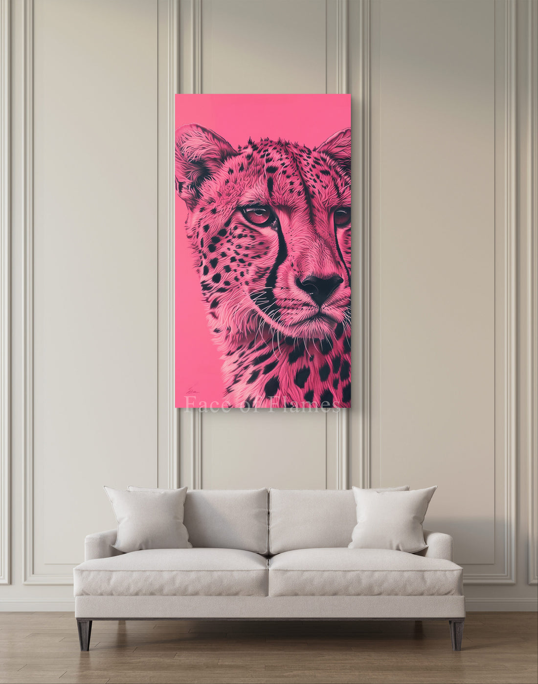 Majestic Pink Cheetah