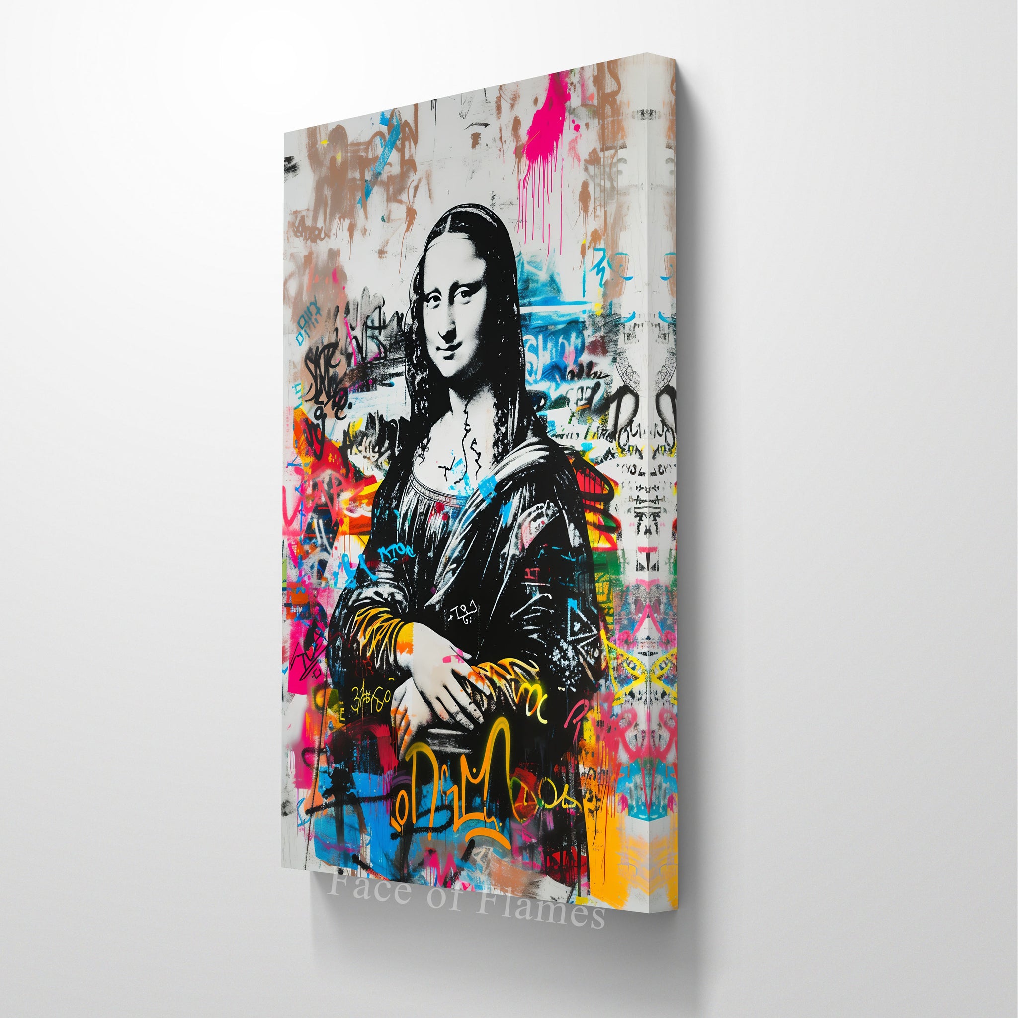 Graffiti Mona Lisa