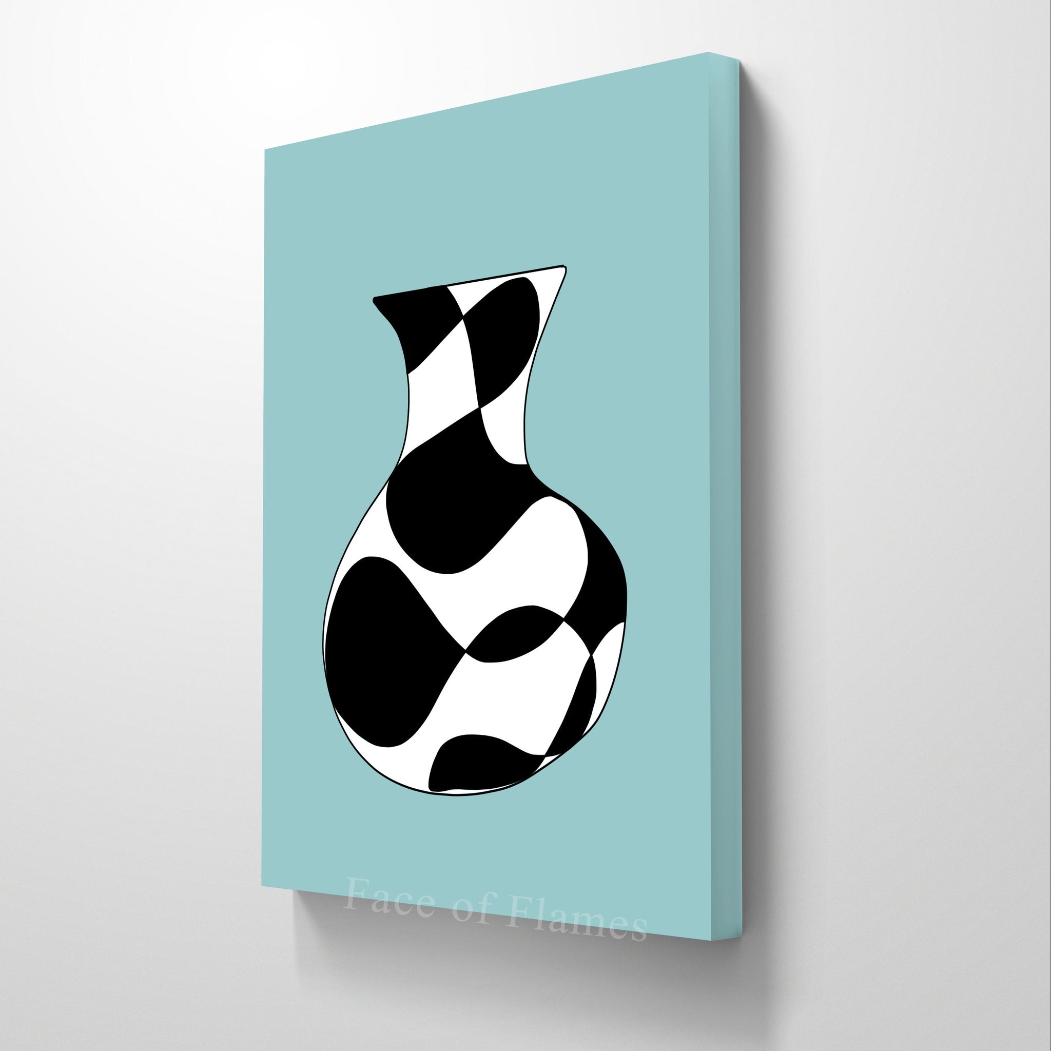 Optical Illusion Vase
