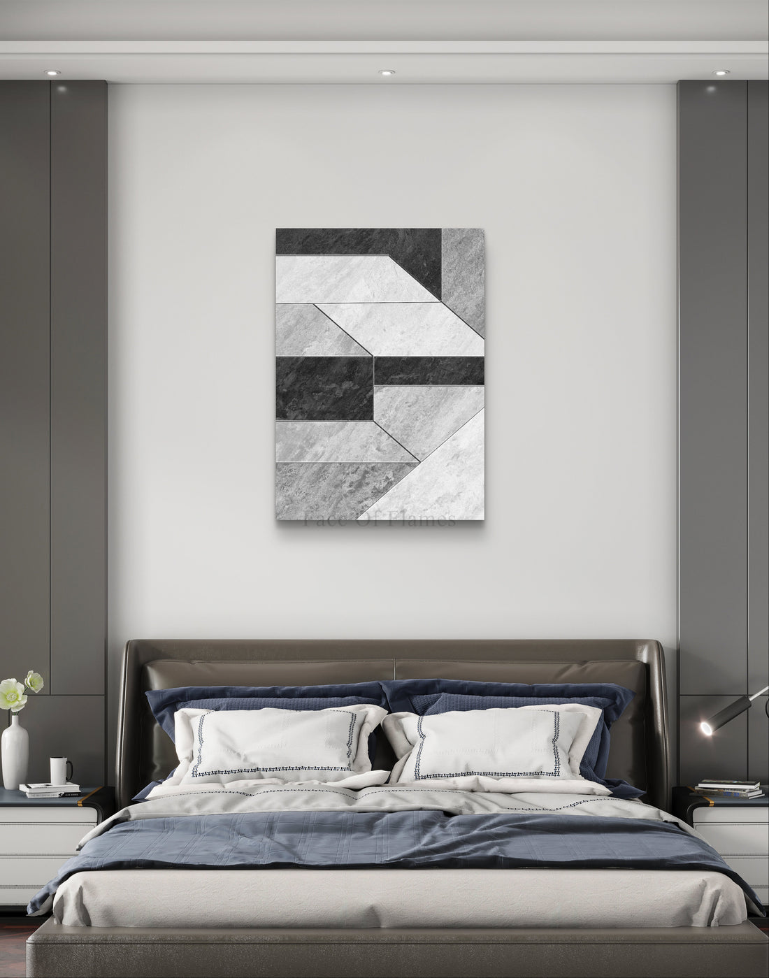 Geometric Elegance in Monochrome