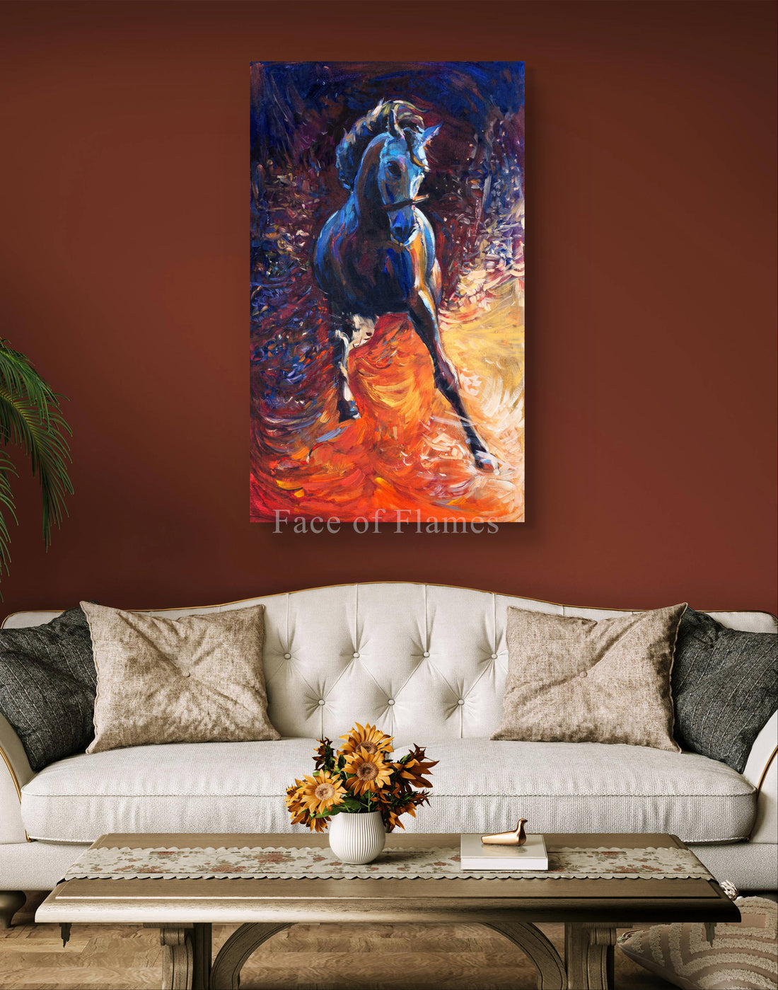 Majestic Equine in Vivid Hues